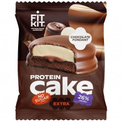 FIT KIT Extra Protein Cake - 50 грамм шоколадная помадка