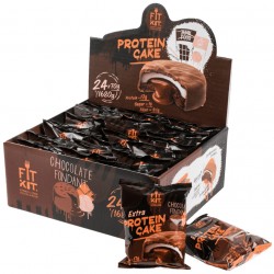 FIT KIT Extra Protein Cake (шоколадный фондан) - 24х70 г