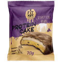 Печенье протеиновое глазированное FIT KIT Protein Cake - 70 грамм