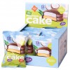 Печенье протеиновое глазированное FIT KIT Protein Cake - 10х50 грамм (тропический кокос) (фото-0)