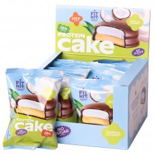 FIT KIT Protein Cake - 10х50 грамм (тропический кокос)