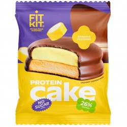 FIT KIT Protein Cake - 50 грамм банановый пудинг