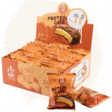 FIT KIT Protein Cake (арахисовая паста) - набор 24 шт по 70 грамм