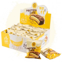 FIT KIT Protein Cake (банановый пудинг) - набор 24 шт по 70 грамм