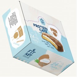 FIT KIT Protein Cake (кокос) - набор 24 шт по 70 грамм