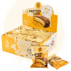 FIT KIT Protein Cake - 24х70 грамм (медовый крем)