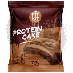 FIT KIT Protein Cake - 70 грамм двойной шоколад
