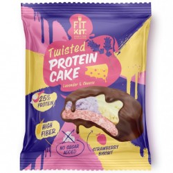 FIT KIT Twisted Protein Cake - 70 грамм лаванда-сыр