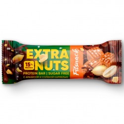 FIT SNACK Батончик глазированный Extra Nuts - 45 грамм