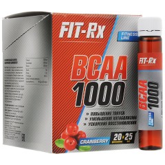 Отзывы Аминокислоты Fit-RX BCAA 1000 - 1 ампула 