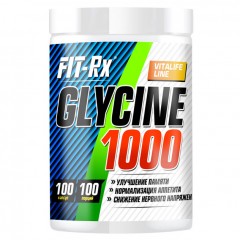 Глицин FIT-Rx Glycine 1000 - 100 капсул