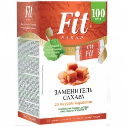 ФитПарад Заменитель сахара №17 - 100 стиков (карамель)
