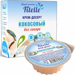 Отзывы Fitelle крем-десерт "Кокосовый" - 100 грамм