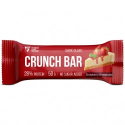 Fitness Food Factory Crunch Bar - 50 грамм клубничный чизкейк
