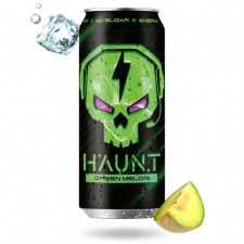 Fitness Food Factory энергетик HAUNT - 12x450 мл (зеленая дыня)