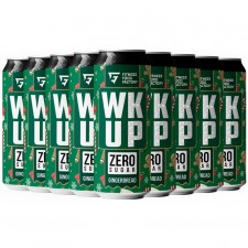 Fitness Food Factory энергетик WK UP (имбирный пряник) - 12 шт по 450 мл