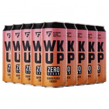 Fitness Food Factory энергетик WK UP (гуава-персик) - 12 шт по 450 мл