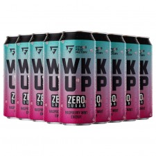 Fitness Food Factory энергетик WK UP (малина-мята) - 12 шт по 450 мл