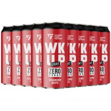 Fitness Food Factory Тонизирующий безалкогольный напиток WK UP Light - 12х450 мл (клубничный мохито)