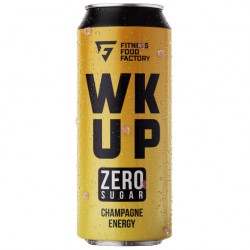 Fitness Food Factory Тонизирующий безалкогольный напиток WK UP - 450 мл шампанское