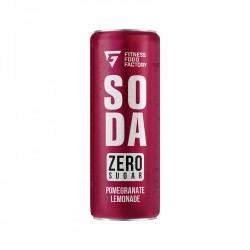 Fitness Food Factory Напиток безалкогольный сильногазированный SODA, 330 мл гранат