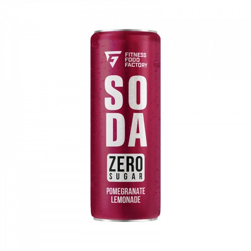 Fitness Food Factory Напиток безалкогольный сильногазированный SODA, 330 мл гранат