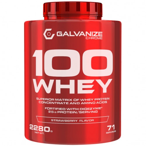 Galvanize Nutrition 100 Whey - 2280 грамм клубника