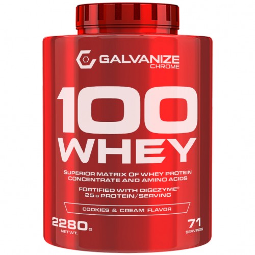 Galvanize Nutrition 100 Whey - 2280 грамм печенье-крем