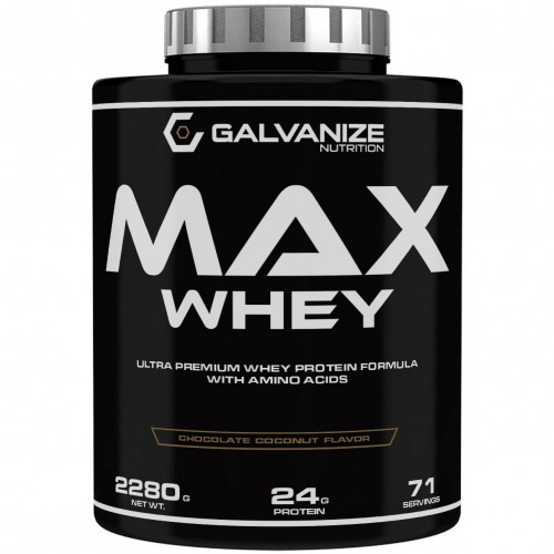 Galvanize Nutrition Max Whey - 2280 грамм лимонный чизкейк