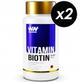 Hayat Nutrition Biotin 10000 mcg - 120 капсул (2 шт по 60 капсул)
