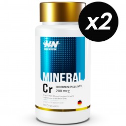 Hayat Nutrition Chromium Picolinate 200 mcg - 180 капсул (2 шт по 90 капсул)