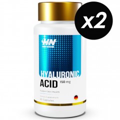 Отзывы Hayat Nutrition Hyaluronic Acid 150 mg - 120 капсул (2 шт по 60 капсул)