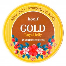 Koelf Патчи для глаз гидрогель золото/маточное молочко - 60 шт.