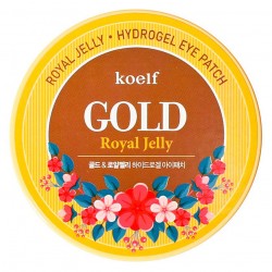 Koelf Патчи для глаз гидрогель золото/маточное молочко - 60 шт.