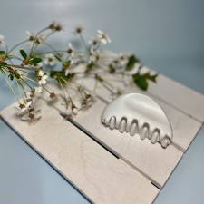 Крабик для волос "Ракушка" 8 см. (цвета в ассортименте)