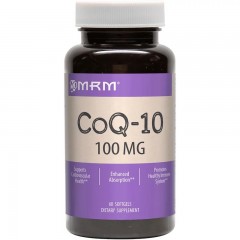 Отзывы Коэнзим Q10 MRM CoQ-10 100 mg - 60 гелевых капсул