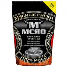 МСЯО Мясные снеки Говядина сушеная копченая - 30 грамм