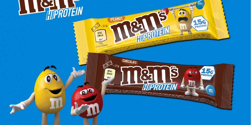 Эксклюзив! Протеиновые батончики M&Ms