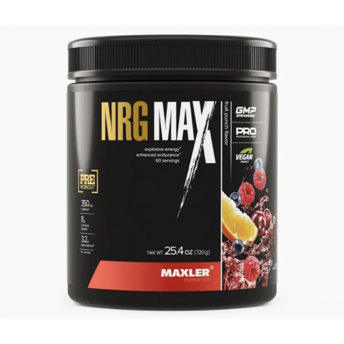 Maxler NRG MAX 720 грамм фруктовый пунш