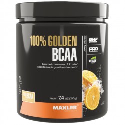 Maxler 100% Golden BCAA - 210 грамм апельсин