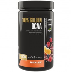 Maxler 100% Golden BCAA - 420 грамм фруктовый пунш