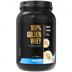 Maxler 100% Golden Whey - 907 грамм (2lb) ванильное мороженое