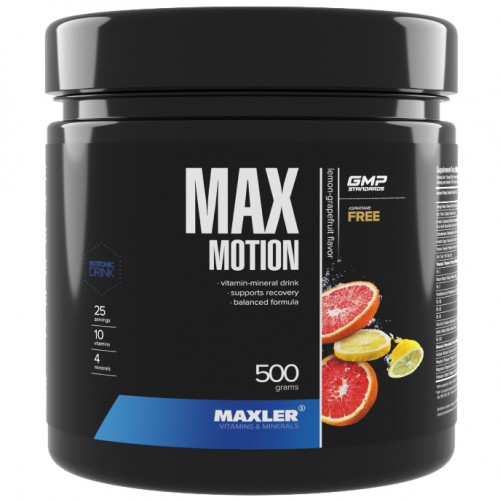 Изотоник Maxler Max Motion - 500 грамм лимон-грейпфрут