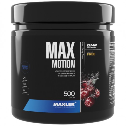 Изотоник Maxler Max Motion - 500 грамм апельсин