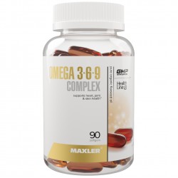 Maxler Omega 3-6-9 Complex - 90 гелевых капсул