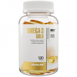 Maxler Omega-3 Gold - 120 гел.капсул (USA)