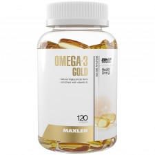 Maxler Omega-3 Gold TG - 120 гел.капсул (DE)