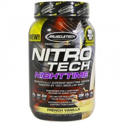 MuscleTech Nitro-Tech Performance Series NightTime - 907 грамм