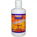 NOW Foods L-carnitine Liquid (1000мг) - 907 мл