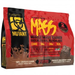 Mutant Mass - 2720 грамм тройной шоколад & шоколадный брауни